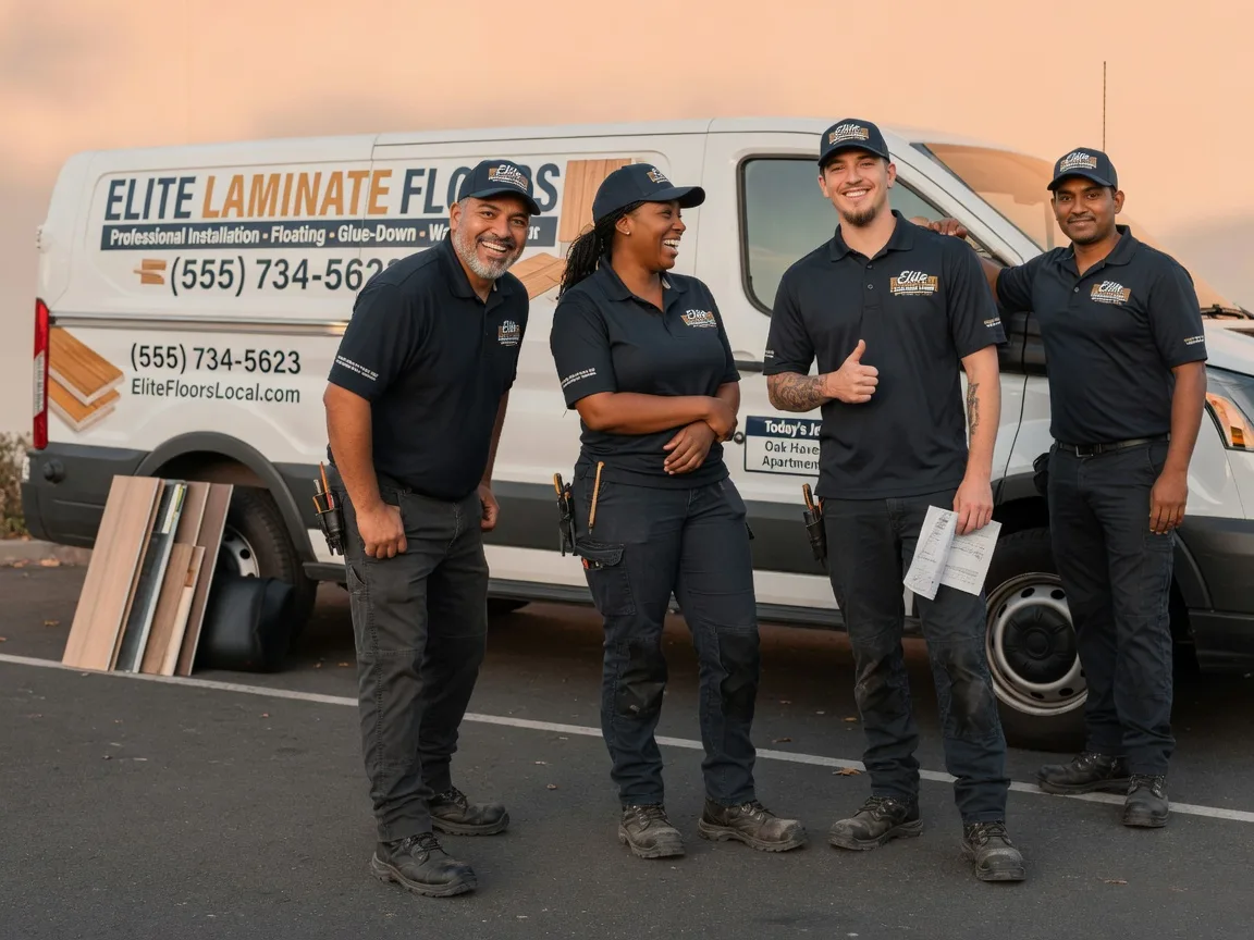 Laminate flooring installation company in Hazleton, IN